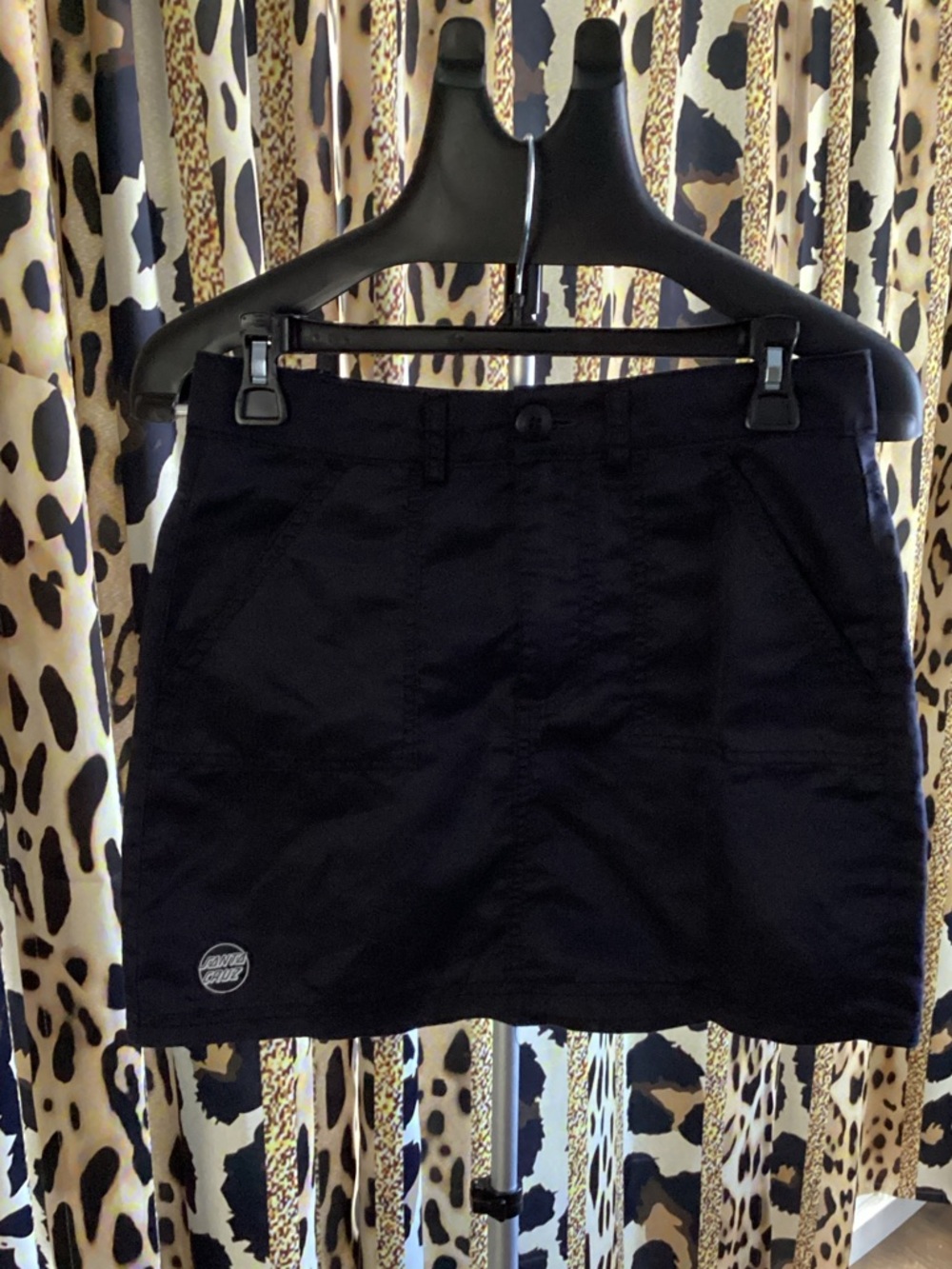 Santa Cruz Skateboards Black Mini Skirt - Surfer Girl!